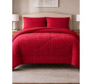COBERTOR ELEGANTE DE INVIERNO CON CHIPORRO KING12