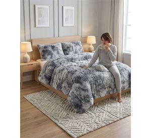 Cubre-Cama Shaggy con Chiporro – Textura Extra Suave 2 Plazas