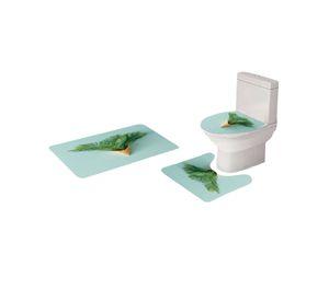 Juego 5 piezas con Cortina de baño de Tela Poliéster y Forro de Ducha de Plástico J-9