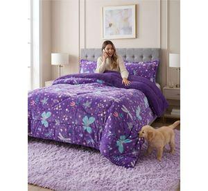 Cubrecamas Sherpa 2 Plazas Plush Ultra Suave De Lujo m3