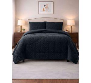 COBERTOR ELEGANTE DE INVIERNO CON CHIPORRO KING14