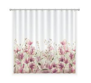 CORTINA DE BAÑO ALGODÓN MAGNOLIAS