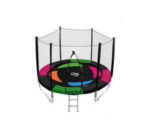 Cama elástica GlowUp 3,05 m 10ft edición exclusiva multicolor
