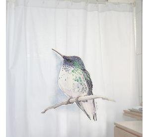 CORTINA DE BAÑO ALGODÓN PICAFLOR JUAN FERNÁNDEZ
