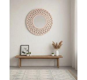Espejo Pared Decorativo Patrón Calado Contemporáneo Jhn
