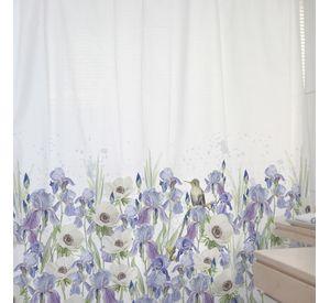 CORTINA BAÑO ALGODÓN JARDÍN IRIS