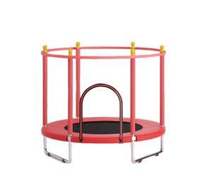 Mini Trampolín Cama Elástica 1.4M Para Niño Rojo