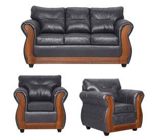 Juego de Living 3 1 1 Toronto Gris
