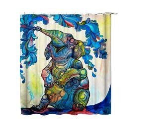 CORTINA DE BAÑO CON FORRO DE DUCHA 180 cm L32