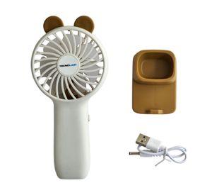 Mini Ventilador Portátil Recargable Tecnolab Blanco TL672W