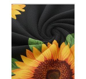 Cobertor Plush Con Chiporro 2 Plazas Extra Suave-Girasol TF
