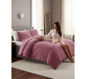 Cubrecamas Calido Para Invierno De Piel Sintetica King m4