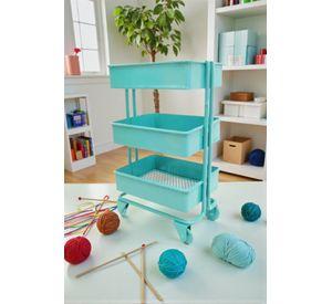 Estante Organizador Carro Plegable Multiuso 3 Niveles