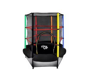 Cama elástica Glowup 1.40 m malla seguridad superior