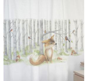 CORTINA DE BAÑO ALGODÓN ZORRITO