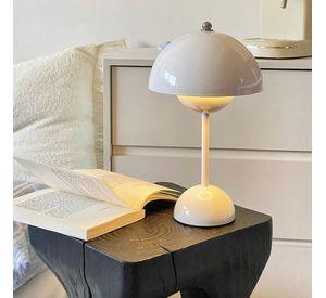 Lampara de escritorio LED recargable por USB portatil y con pantalla tactil