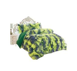 Cobertor Invierno estetico 2 Plazas - Verde Peludo & Chiporro RS