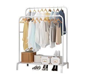 Perchero Organizador Estante De Ropa Multiuso De Metal