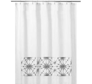 Cortina de Baño Shibori Gris