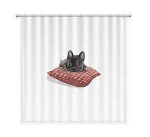 CORTINA DE BAÑO ALGODÓN BULLDOG