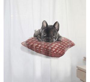 CORTINA DE BAÑO ALGODÓN BULLDOG