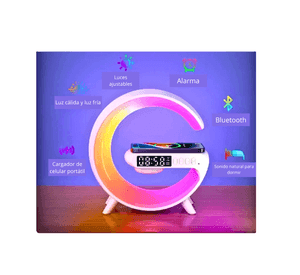 Lampara Parlante Inteligente Luz Led Multicolor Bluetooth