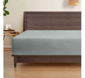 Sabanas Bajera Soft Ajustable 1800 Cama 2 Plazas Gris