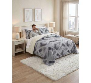 Set Cubrecama Sherpa Con Sabanas Termicas 2 Plazas m2
