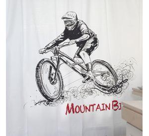 CORTINA DE BAÑO ALGODÓN MOUNTAIN BIKE