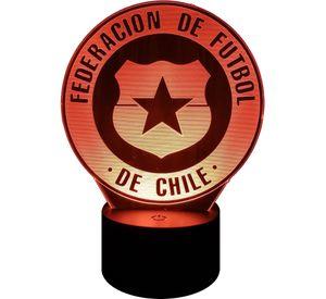 Lámpara ilusión 3D Chile 7 Colores Led