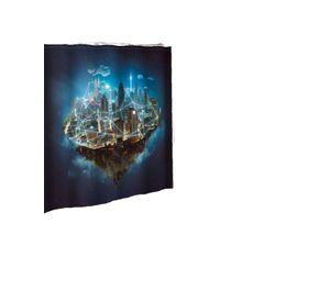CORTINA DE BAÑO CON FORRO DE DUCHA 180 cm L5