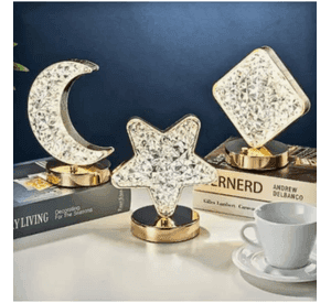 Lampara De Mesa Estrella Control Táctil Recargable Luz Led Ajustable