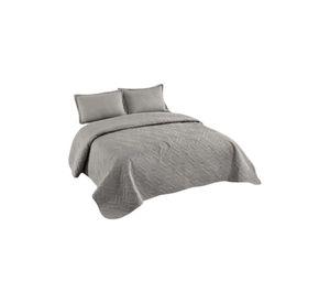 Quilt de Verano Transpirable, Ligero y Elegante king gris
