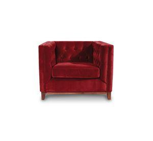 Sofá Roma 1 Cuerpo Capitoné Tela Velvet Burdeo