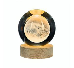 Lampara Bola De Cristal LED Luna