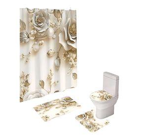 SET DE BAÑO COMPLETO MODELOS UNICOS 4 PIEZAS S06