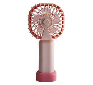 Mini Ventilador Recargable Portátil Rosa Tecnolab TL669P