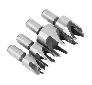 Set 4 Brocas Cortadoras De Tapón O Tarugo
