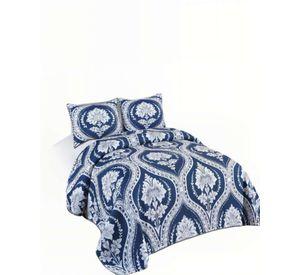 CUBRECAMA DE VERANO CON DISENO Y POMPON KING MULTICOLOR 06