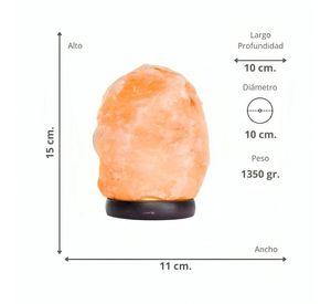 Lámpara de Sal Cristalina del Himalaya Led