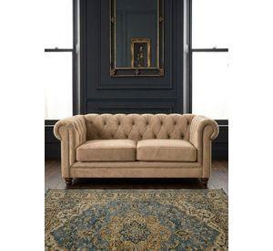 SOFA FLORENCIA 2C TELA VELVET BEIGE