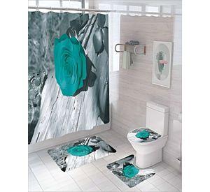 SET DE BAÑO COMPLETO MODELOS UNICOS 4 PIEZAS S13