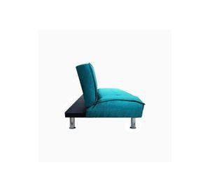 Futón Sofá Cama Ajustable 170x50x40 CM Turquesa