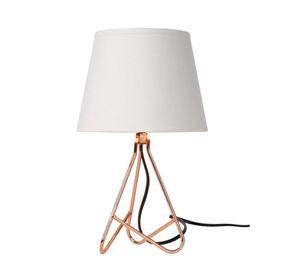 Lámpara de Mesa Gitta Cobre 1xE14