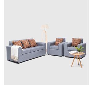 JUEGO LIVING PARIS 3.1.1 TELA GRIS
