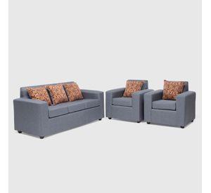 JUEGO LIVING PARIS 3.1.1 TELA GRIS