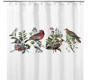 Cortina de Baño Pajaros Nativos