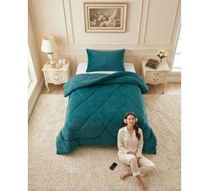 Cubrecama Plush Con Chiporro Plazas y media Quilt Térmico 02
