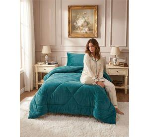 Cubrecama Plush Con Chiporro Plazas y media Quilt Térmico 02