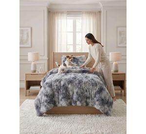 Cubre-Cama Shaggy con Chiporro – Textura Extra Suave Plaza Y Media 03